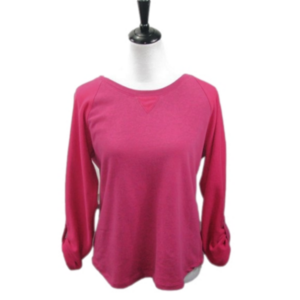 Style & Co Pink Crewneck Sweatshirt Size PXL